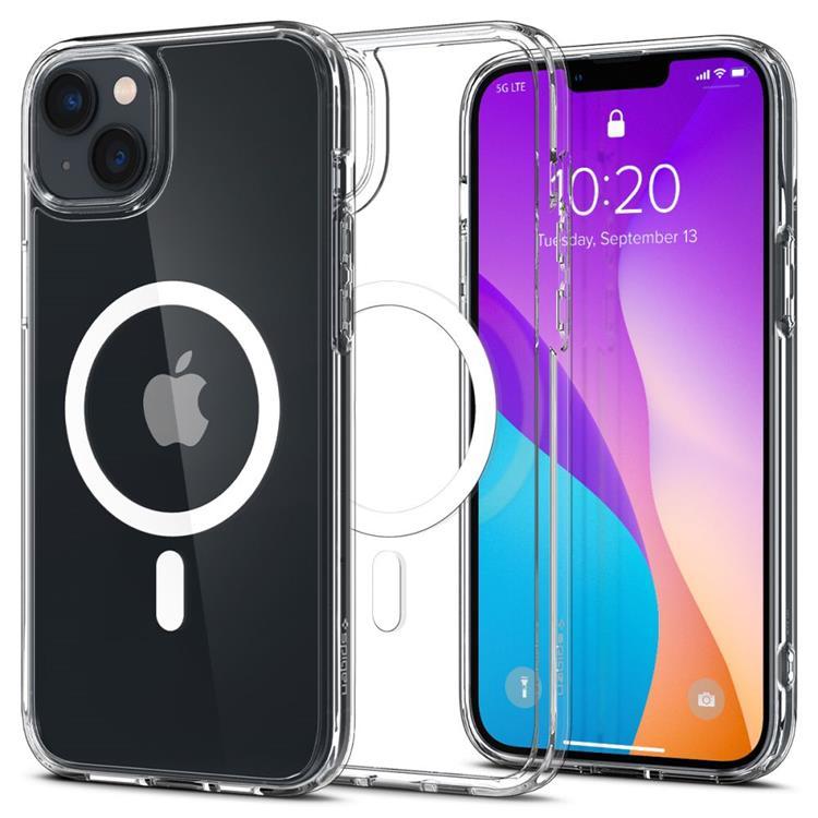 Spigen iPhone 14 Skal Mag Magsafe Ultra Hybrid - Vit | 2353 | AlltMobil
