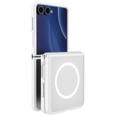 UNIQ - UNIQ Mobilskal F&ouml;r Galaxy Z Flip 8 Magsafe Veren AF - Vit