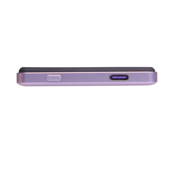 QUALO - Qualo Powerbank Magsafe 5000 mAh Ultra Slim - Lila