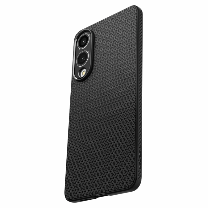 Spigen - Spigen Galaxy S25 Edge Mobilskal Liquid Air - Matt Svart