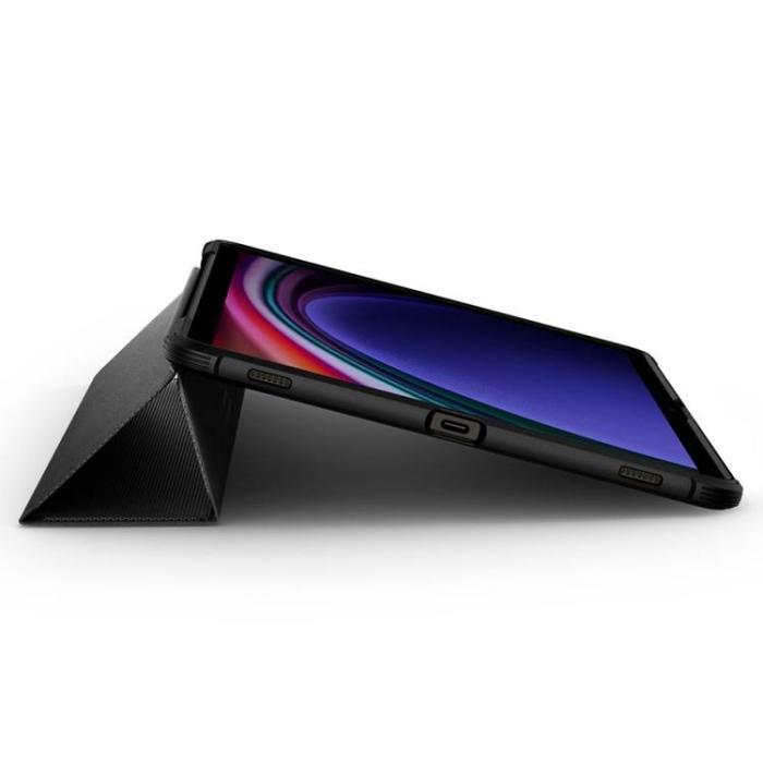 Spigen - Spigen Galaxy Tab S9 FE Plus Fodral Rugged Armor Pro - Svart
