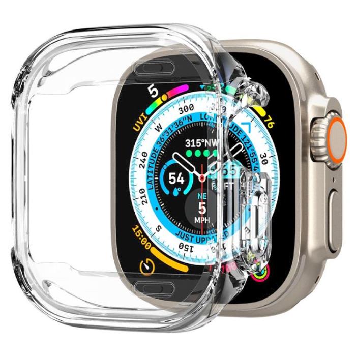 UTGATT - Spigen Apple Watch Ultra 1/2 (49mm) Skal Tough Armor - Crystal Clear