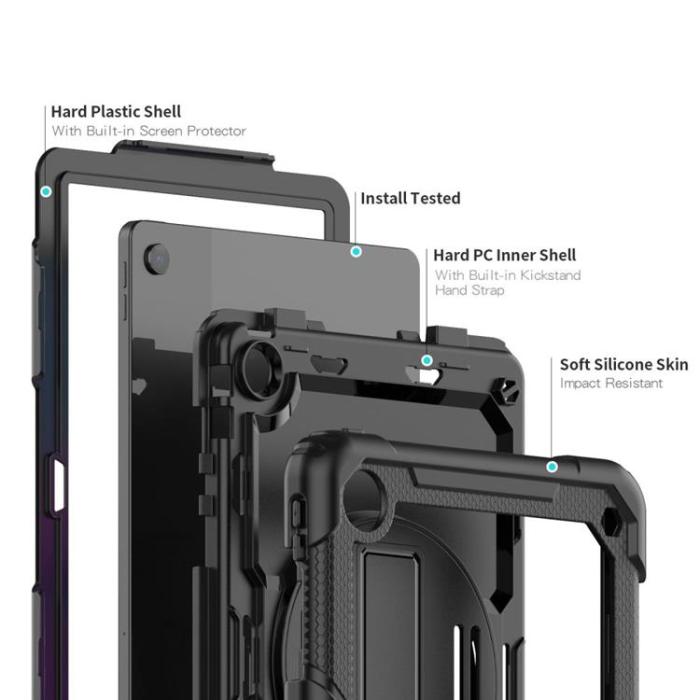 Tech-Protect - Tech-Protect Lenovo Tab M10 10.1 3rd Gen Skal Solid 360