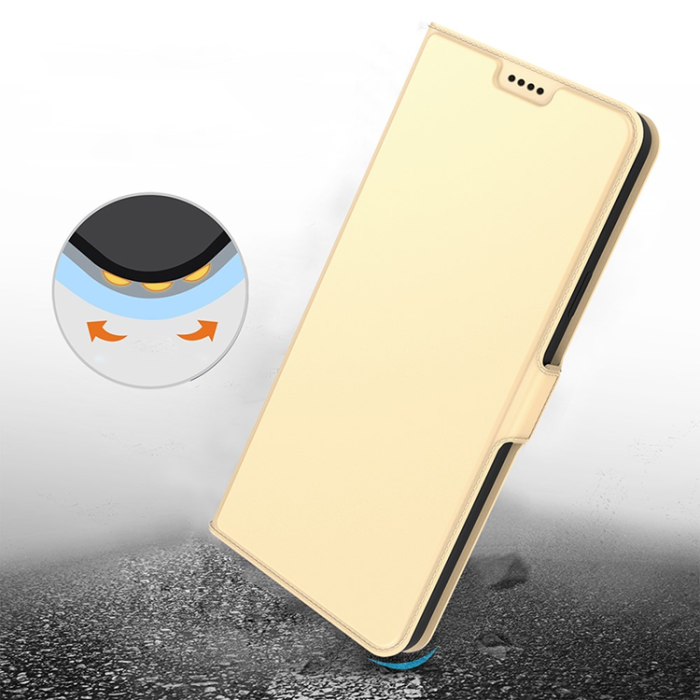 A-One Brand - OnePlus Nord 5 Plånboksfodral Inner Shell Läder - Guld