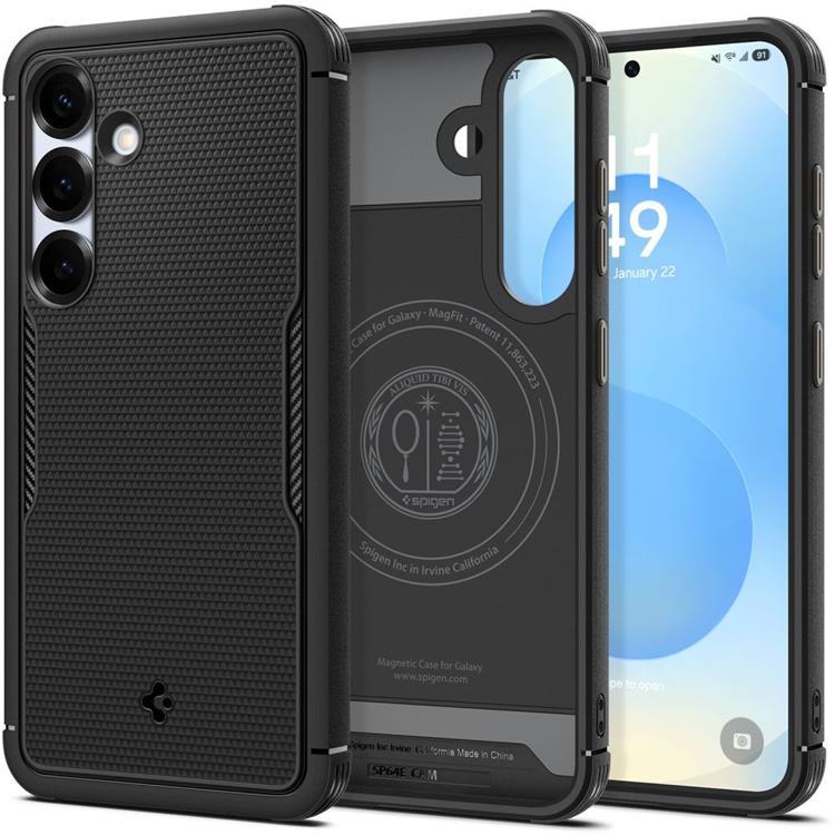 Spigen Galaxy S25 Plus Mobilskal Magsafe Core Armor - Svart | 2353 | AlltMobil