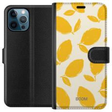 iSecrets - Pl&aring;nboksfodral till Apple iPhone 12 Pro Max med Lemon Breeze