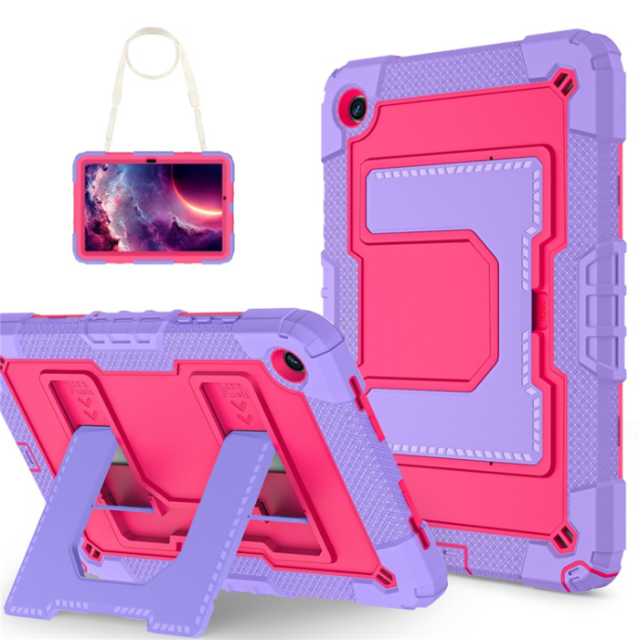 A-One Brand - Galaxy Tab A9 Plus Skal Kickstand Med Rem Anti Drop