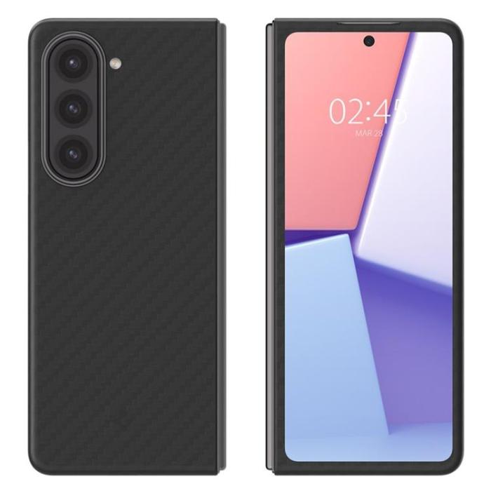 Spigen - Spigen Galaxy Z Fold 5 Mobilskal Airskin Pro - Svart