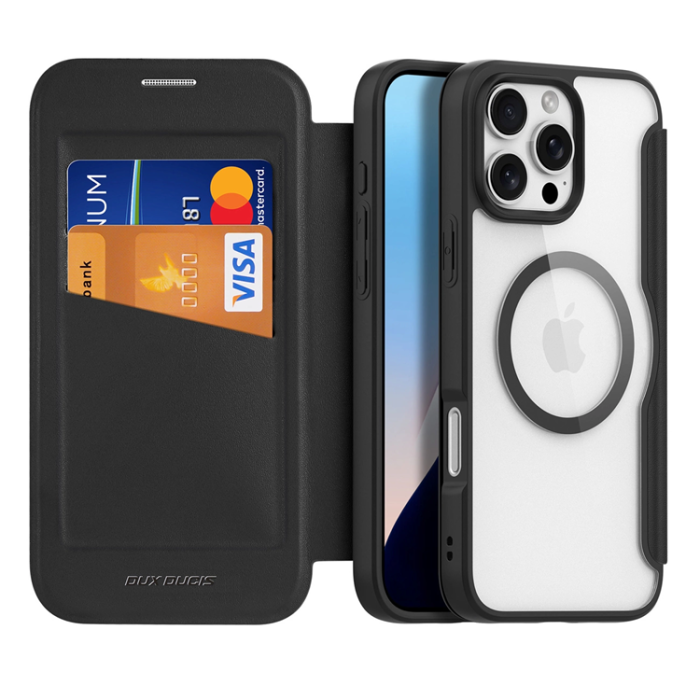 Dux Ducis - Dux Ducis iPhone 16 Pro Max Plånboksfodral Magsafe Skin X Pro