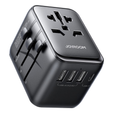 Joyroom - JOYROOM Väggladdare 3x USB-A - USB-C 17W JR-TCW01 - Svart