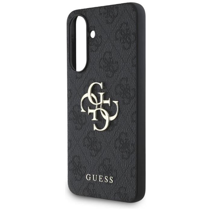 Guess - Guess Galaxy A36 Mobilskal Big 4G Logo Classic Logo - Svart