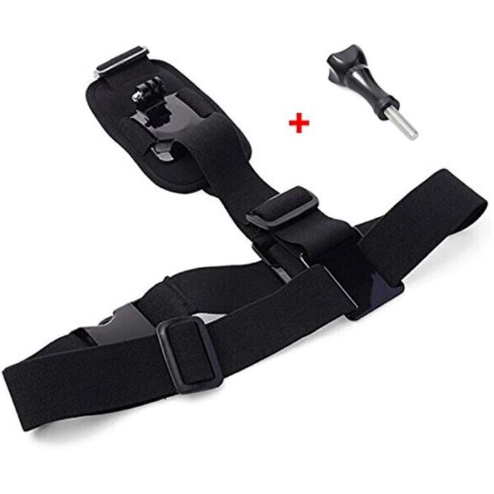 OEM - Go Pro Kamera Mount Med Axelband - Svart