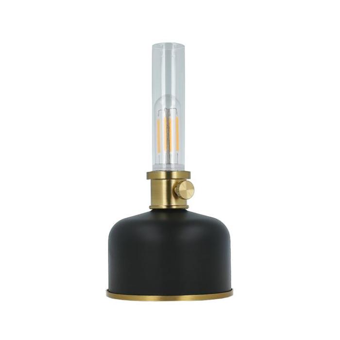 Forever Light - Forever Light Petroleum LED Lampa FLR-25 - Svart
