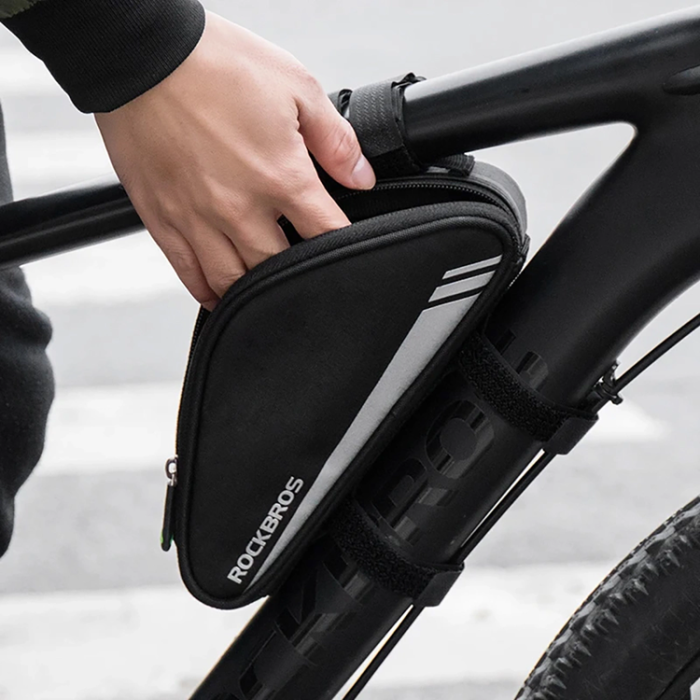 Rockbros - Rockbros B55-BK Cykelväska för Ram 0,7 L - Svart