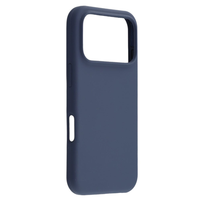 A-One Brand - iPhone 17 Pro Max Mobilskal Solid Silikon Shockproof - Mörkblå