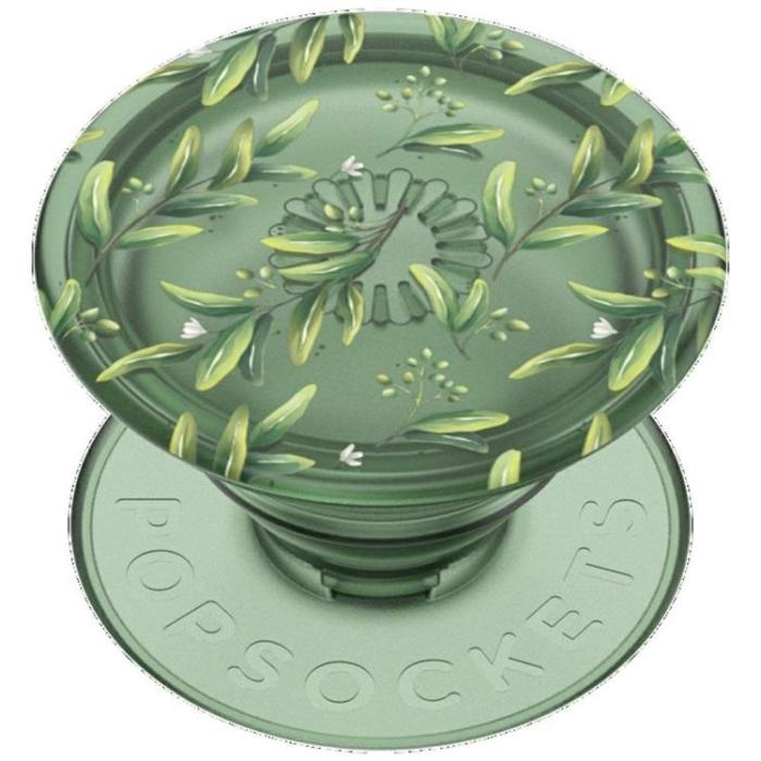 PopSockets - Popsockets Grip Med Ställfunktion PlantCore - Olivgrön
