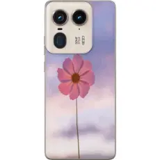 Gustaf - Mobilskal till Motorola Edge 50 Ultra med Rosa blomma