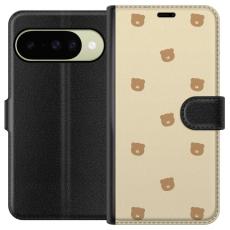 iSecrets - Pl&aring;nboksfodral till Google Pixel 10 med Bj&ouml;rnm&ouml;nster