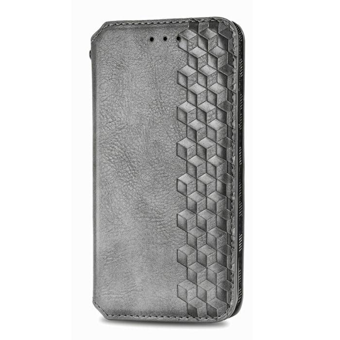 OEM - Plånboksfodral för Samsung Galaxy S26 Konstläder - Grå