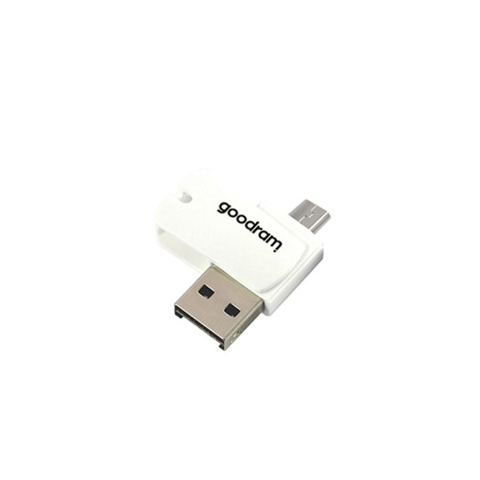 Goodram - Goodram kortläsare med USB/micro USB-uttag + micro SD 64GB