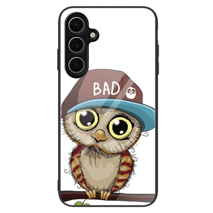 OEM - Mobilskal för Samsung Galaxy S26 Härdat glas + PC + TPU - Uggla