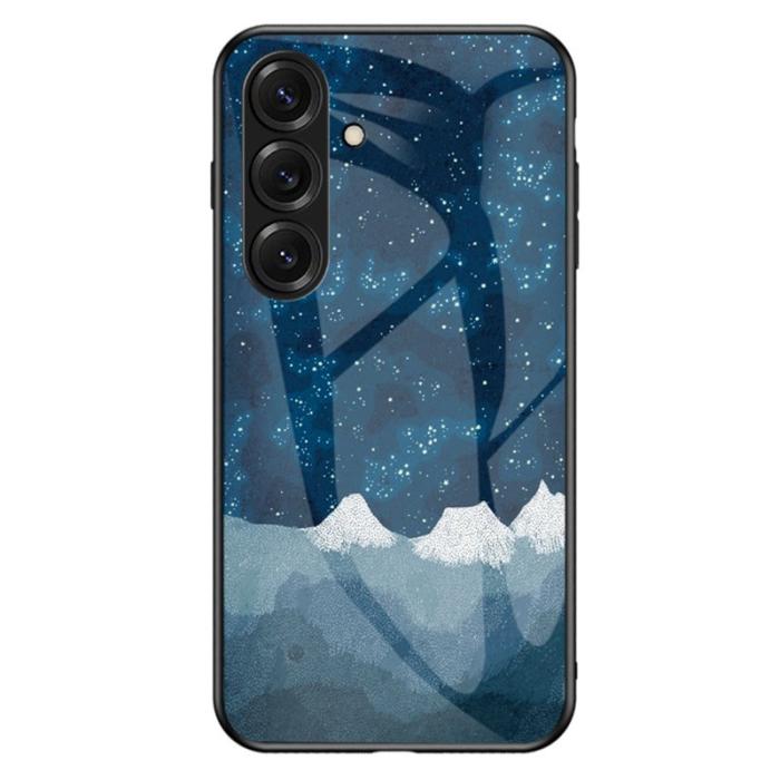OEM - Mobilskal för Samsung Galaxy S26 Härdat glas - Spridande stjärnor