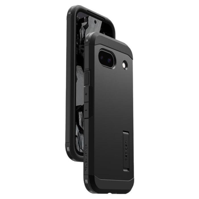 UTGATT - Spigen Google Pixel 8A Mobilskal Tough Armor - Svart