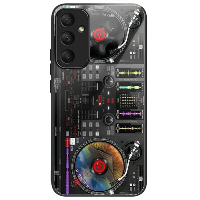 OEM - Mobilskal för Samsung Galaxy S26 TPU Härdat glas - Musik - Svart