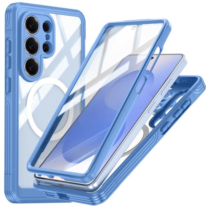 OEM - Mobilskal för Samsung Galaxy S26 Ultra Magnetiskt PC + TPU - Ljusblå