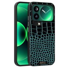 ABEEL - ABEEL Mobilskal till Xiaomi 17 Pro Max MagSafe Kroko Textur Gr&ouml;n