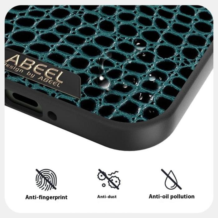 ABEEL - ABEEL Mobilskal till Xiaomi 17 Pro Max MagSafe Äkta Läder Svart