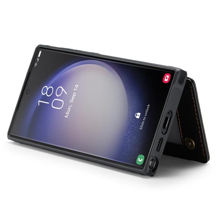 Caseme - CASEME C22 Fodral till Samsung Galaxy S23 Ultra - Svart