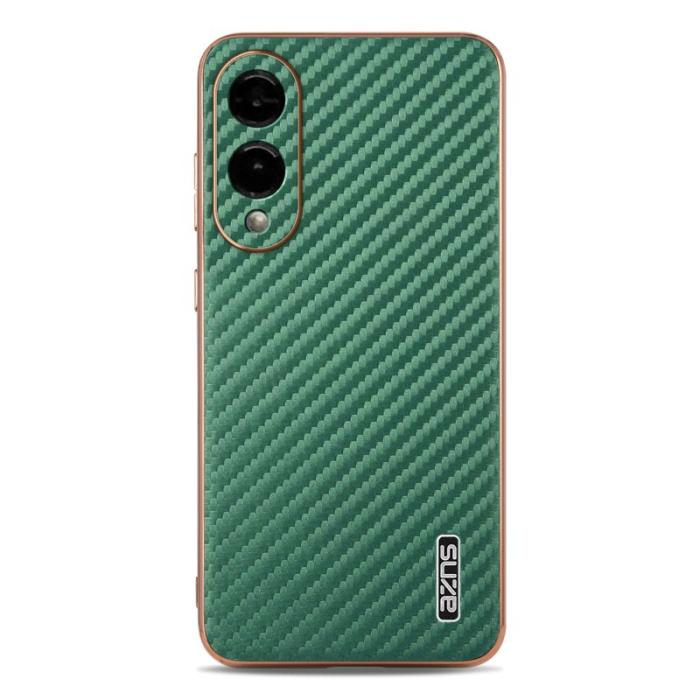 AZNS - AZNS Samsung Galaxy S25 Edge Fodral - Electroplating PU + TPU - Grön