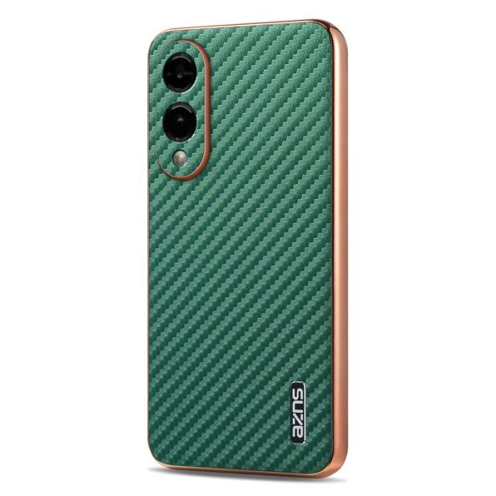 AZNS - AZNS Samsung Galaxy S25 Edge Fodral - Electroplating PU + TPU - Grön