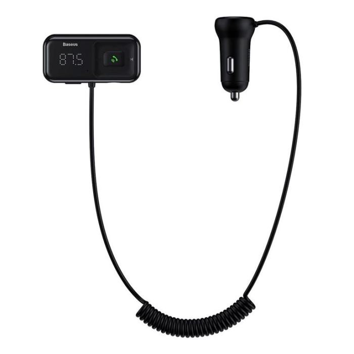 UTGATT1 - Baseus FM-sändare USB Billaddare - Svart