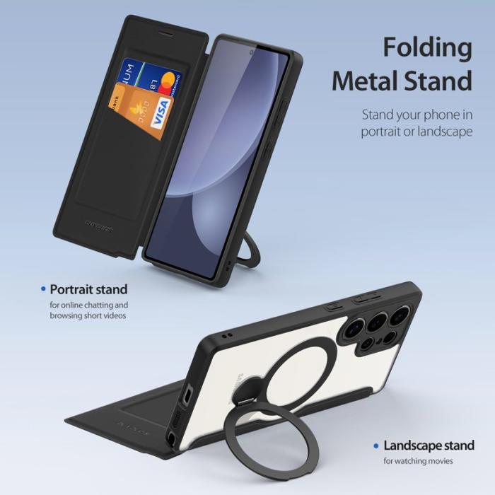 Dux Ducis - DUX DUCIS Skin X Pro Series Samsung Galaxy S25 Ultra Fodral - Svart