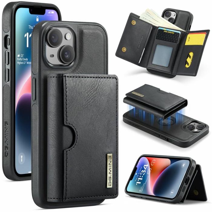 DG.MING - DG.MING M6 Series Mobilskal till iPhone 14 Plus Magnetiskt Svart