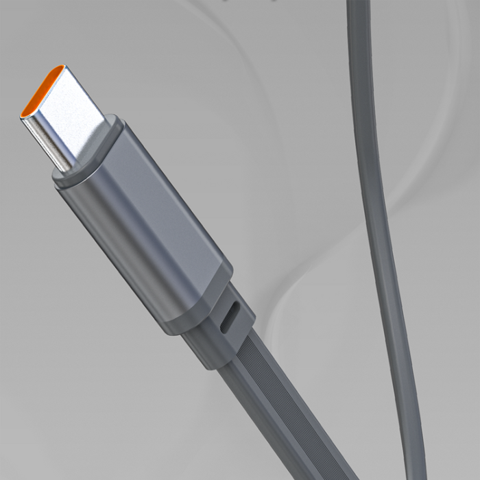 Dudao - Dudao Powerbank 20000mAh 45W med Inbyggda Utdragbar USB-C Kabel K31 Pro - Grå