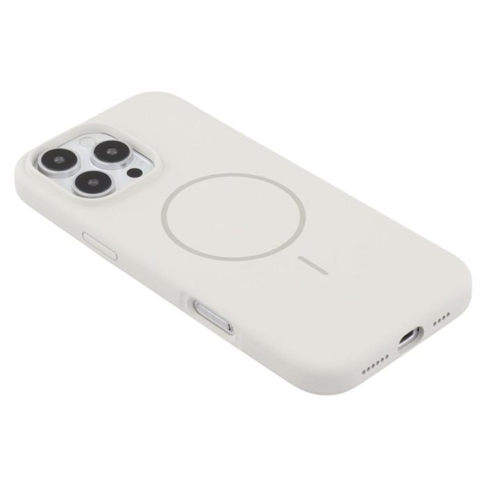 X-Level - X-LEVEL Mobilskal till iPhone 16 Pro MagSafe Liquid Silicone Grå