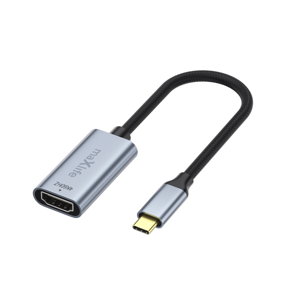 Maxlife HDMI till USB-C Adapter 4K 60HZ - Svart | 1867 | AlltMobil