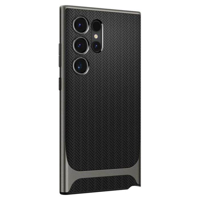 Spigen - Spigen Galaxy S24 Ultra Mobilskal Neo Hybrid - Gunmetal