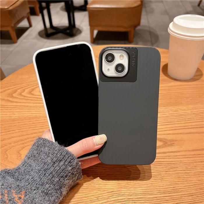 OEM - iPhone 14 Mobilskal Aurora Stripes - Lila