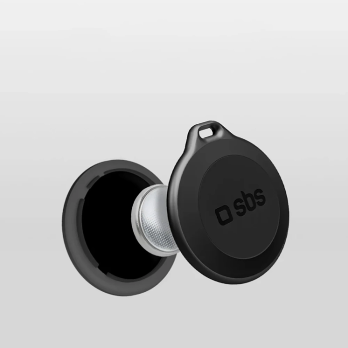 SBS - SBS Find My Anti Loss Locator Vattentät IP65 Track My Circle - Svart