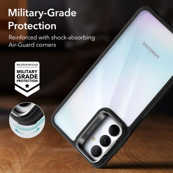 ESR - ESR Galaxy M34 5G Skal Classic Kickstand - Clear/Svart