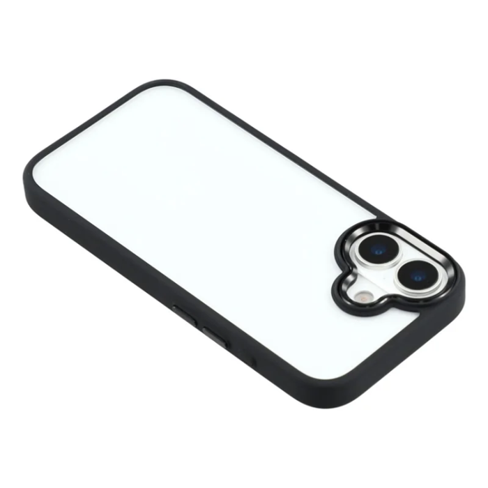 A-One Brand - FULEXIN iPhone 17 Mobilskal Crystal Clear - Svart