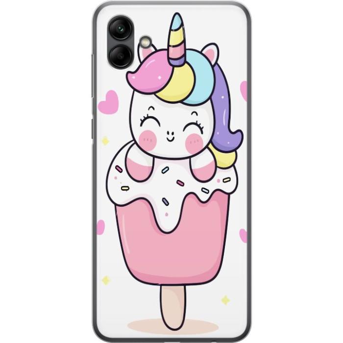 iSecrets - Mobilskal till Samsung Galaxy A05 med Glad enhörning