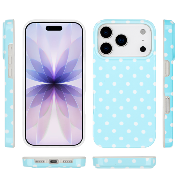 A-One Brand - iPhone 17 Pro Max Mobilskal Dot Design Imd Tpu