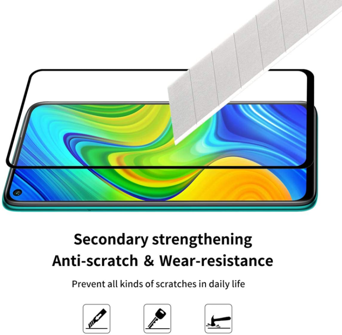 A-One Brand - [2-PACK] Xiaomi Redmi 10 4G (2021/2022) Härdat Glas Skärmskydd - Svart