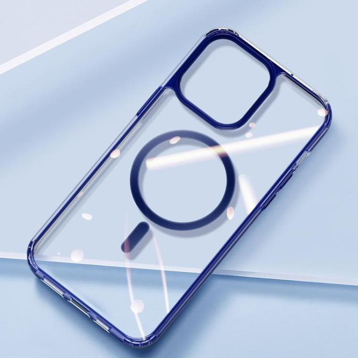 Dux Ducis - Dux Ducis iPhone 14 Plus Skal MagSafe Clin2 Magnetic - Blå