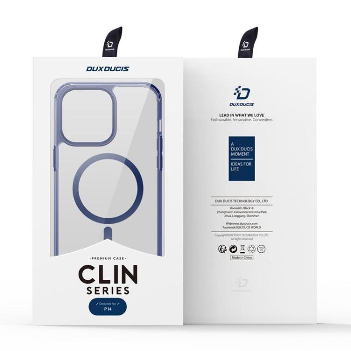 Dux Ducis - Dux Ducis iPhone 14 Plus Skal MagSafe Clin2 Magnetic - Blå